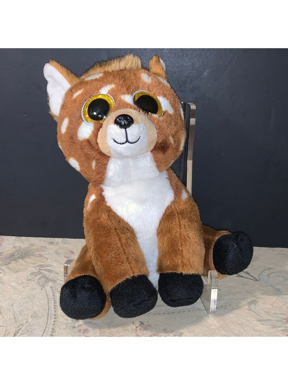 Ty Beanie Boos Buckley Deer Plush Brown/White medium
